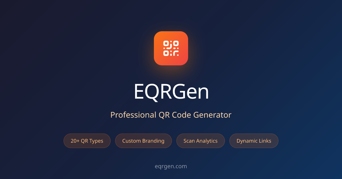 Product QR Code Generator | EQRGen